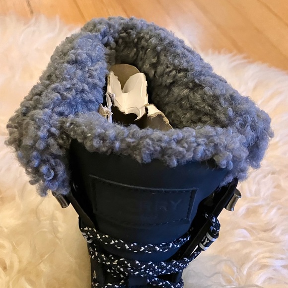 Sperry Black Winter Lace up Black comfortable ankle boots size 5,5 - Picture 9 of 14